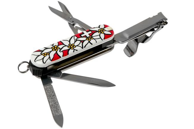 Victorinox Nail Clip 580, Swiss pocket knife, red