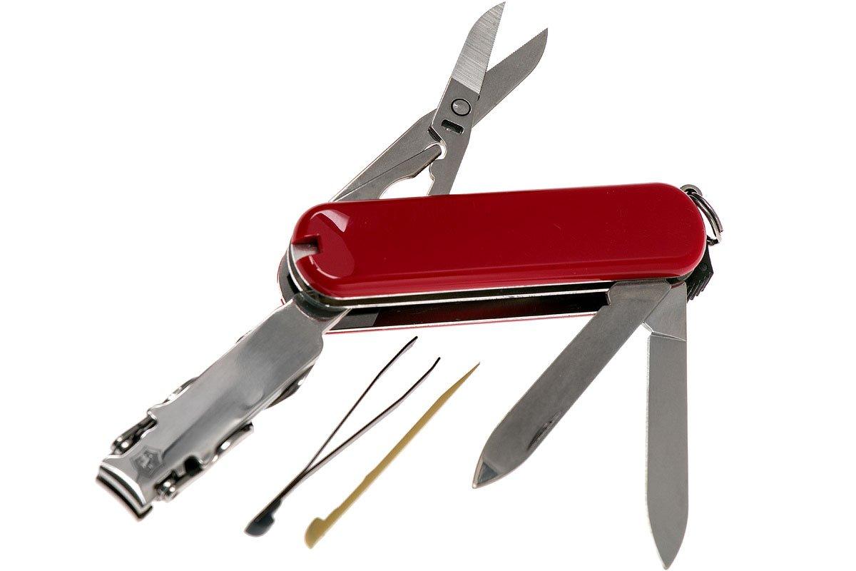 Victorinox Nail Clip 580 Swiss pocket knife red Advantageously