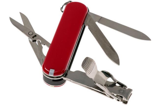 VICTORINOX NAIL CLIPPER & NAIL FILE SWISS ARMY STAINLESS STEEL +