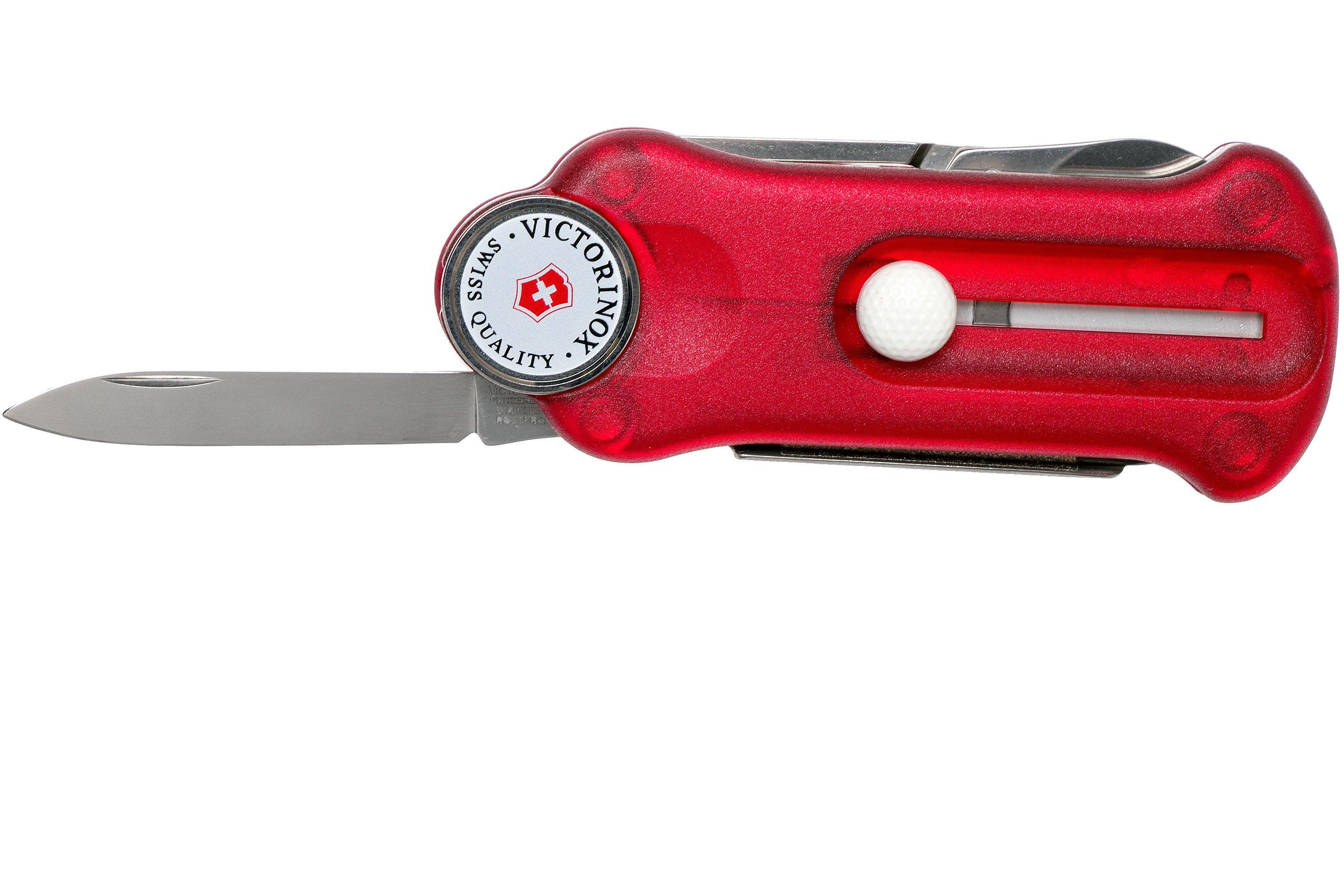 Victorinox Golf Tool red translucent 0.7052.T | Advantageously