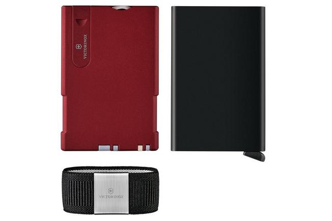Afbeelding voor Victorinox Secrid Smart Card Wallet 0.7250.13 Iconic Red, mulifunctionele kaarthouder