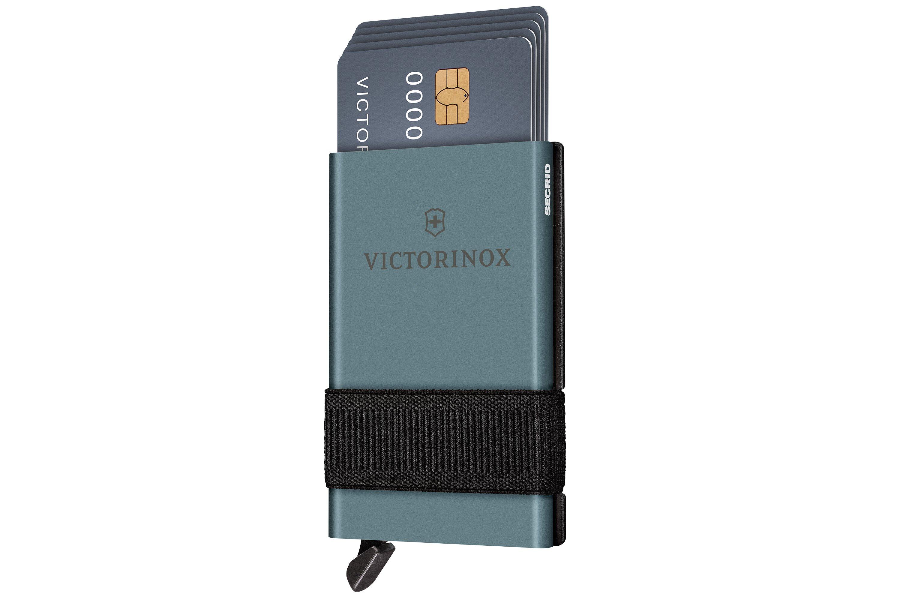 Oxford Stof en PU Leren Fliphoesje Compatibel met Unihertz Titan Slim, Stevige Beschermhoes met Kaartsleuven en Magnetische Sluiting (Grijs