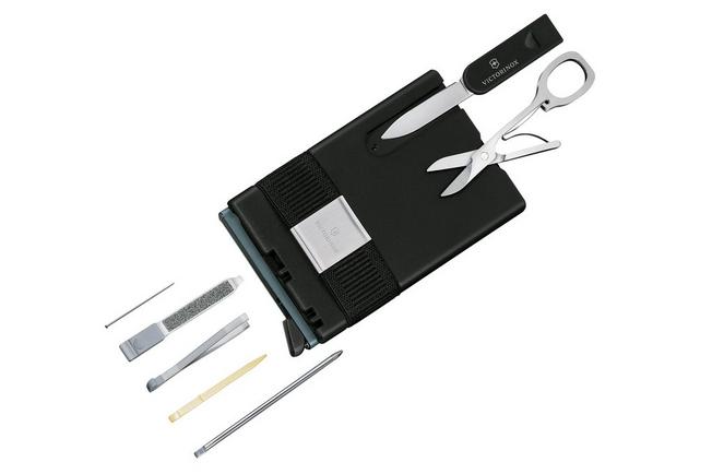 Afbeelding voor Victorinox Secrid Smart Card Wallet 0.7250.36 Sharp Gray, mulifunctionele kaarthouder