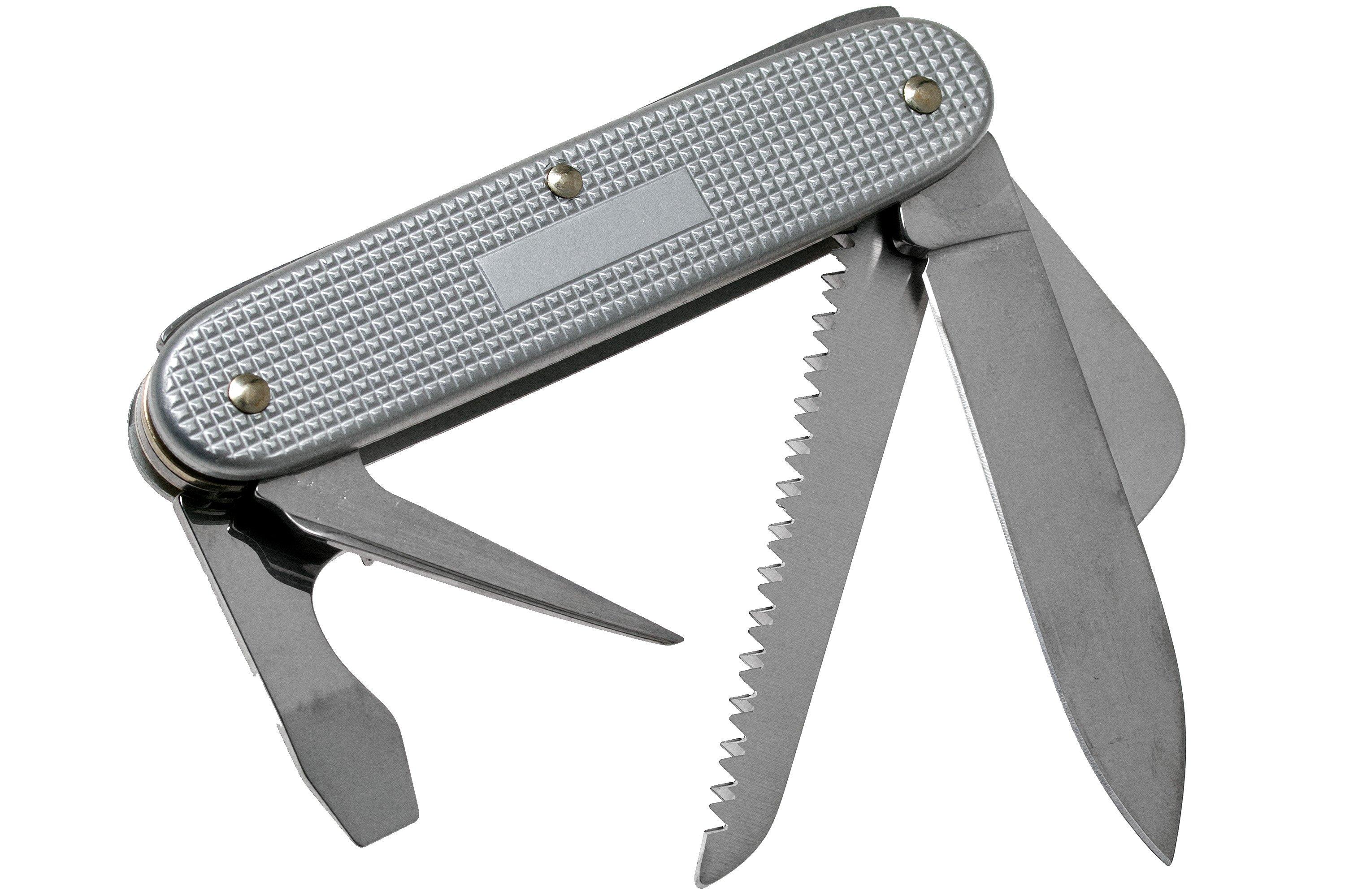 Victorinox Swiss Army Knife 93mm Pioneer Range Alox Knife With Saw  0.8150.26