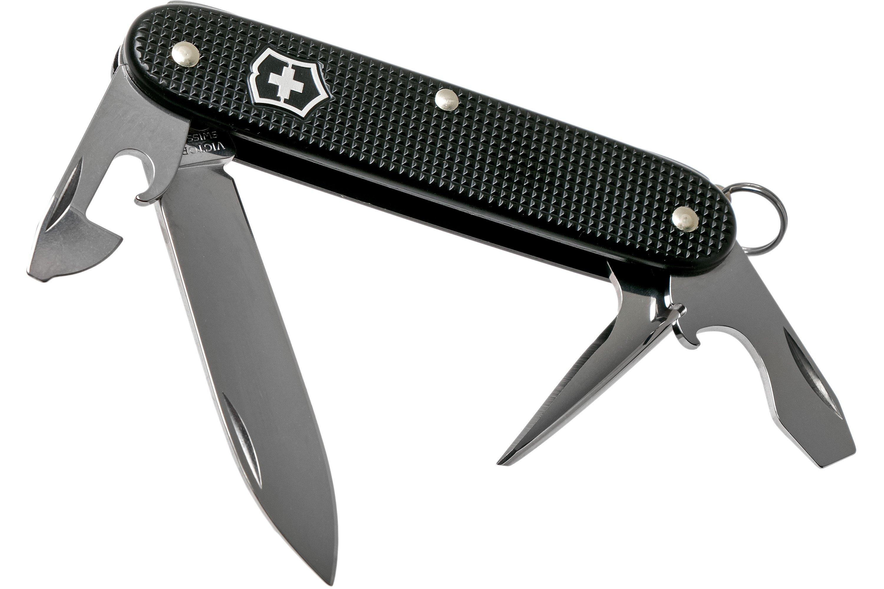 Spoil Symptoms organize Victorinox Pioneer Alox Black 0.8201.23R4.KTE1 Knivesandtools Edition,  Swiss pocket knife | Advantageously shopping at Knivesandtools.com