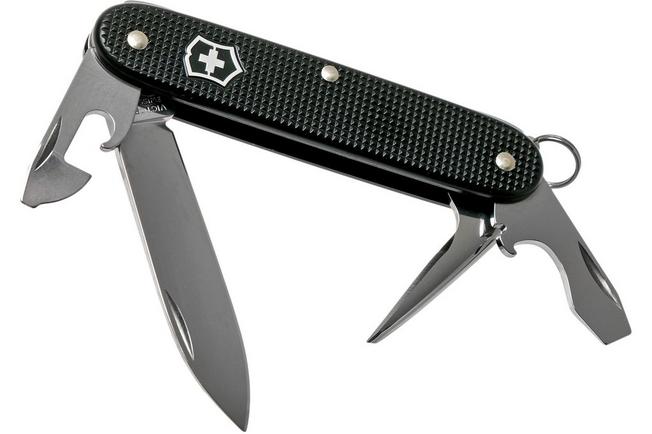 Victorinox Pioneer Black Alox Swiss Army Knife at Swiss Knife Shop