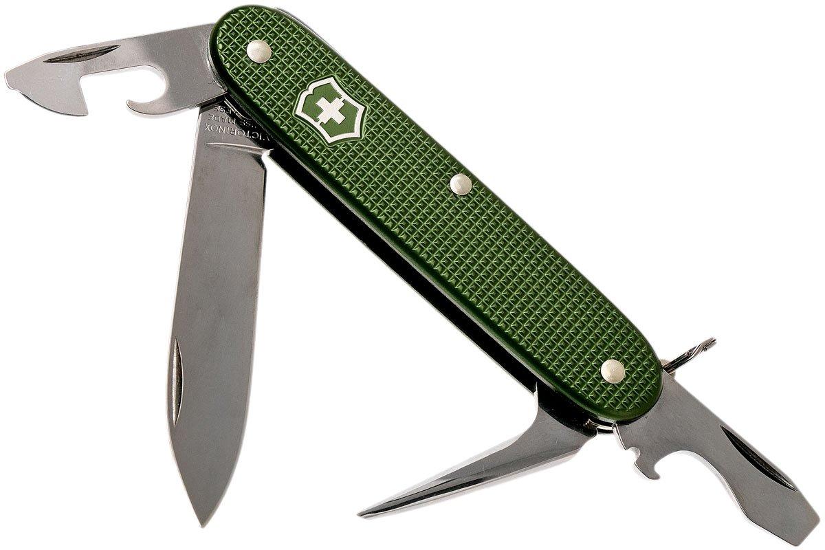 Victorinox Pioneer Alox Olive Limited Edition 2017 Swiss pocket knife Advantageously shopping at Knivesandtools