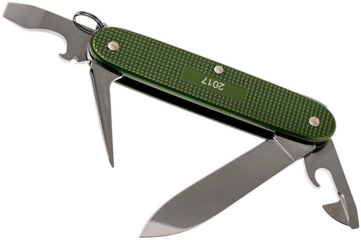 Victorinox Pioneer Alox Olive Limited Edition 2017 Swiss pocket