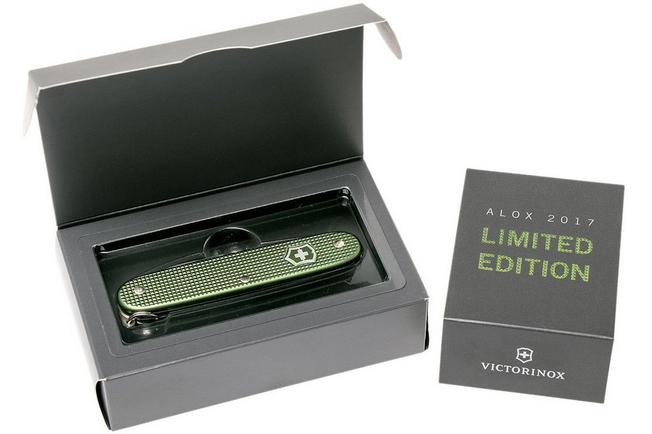 Victorinox Pioneer Alox Olive Limited Edition 2017 Swiss pocket knife Advantageously shopping at Knivesandtools