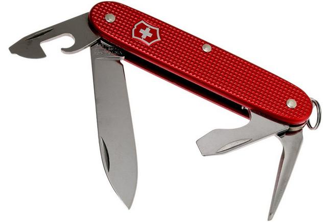 Victorinox Pioneer Alox Berry Red Limited Edition 2018 pocket