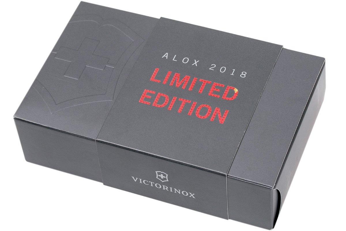 Victorinox Pioneer Alox Berry Red Limited Edition 2018 pocket