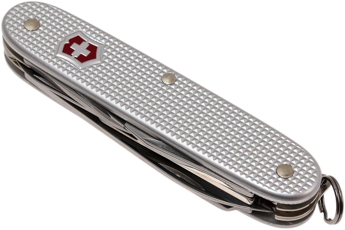 Victorinox Pioneer X Swiss Army Knife Silver Alox (9-in-1) - Blade HQ