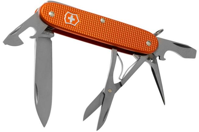 Victorinox Pioneer X Alox Tiger Orange Limited Edition 2021 0.8231.L21 Swiss pocket knife Advantageously shopping at Knivesandtools