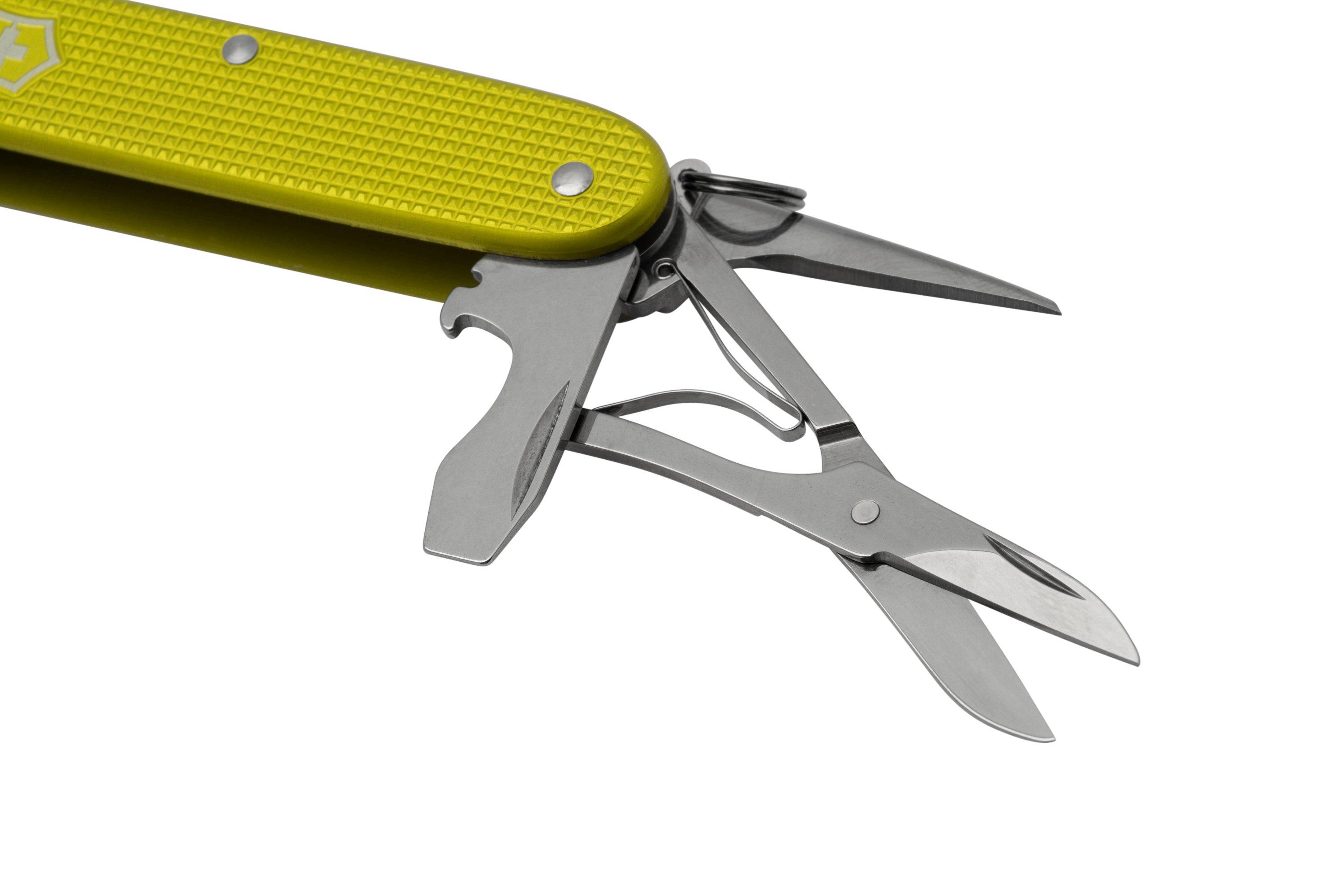 Victorinox Swiss Army 2023 Alox Limited Edition Pioneer X Multi-Tool, 3.7  Electric Yellow Alox Aluminum Handles - KnifeCenter - 0.8231.L23