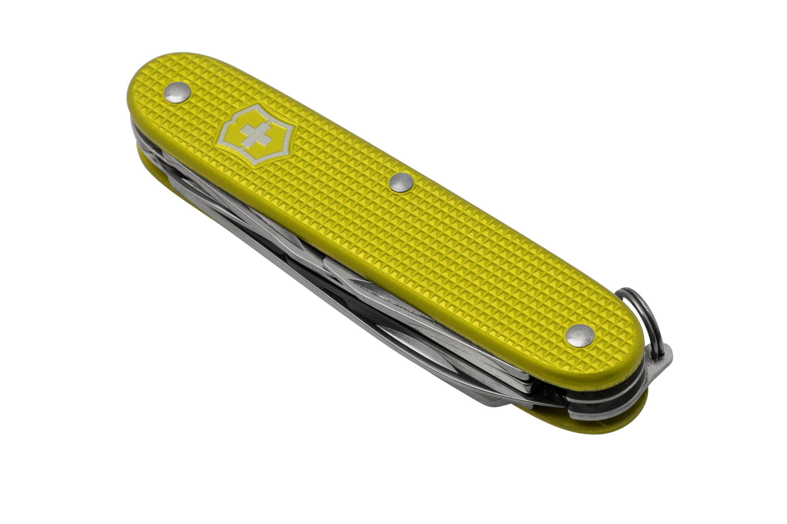 Victorinox Pioneer X Alox Limited Edition 2023, 0.8231.L23 Electric Yellow,  Swiss pocket knife