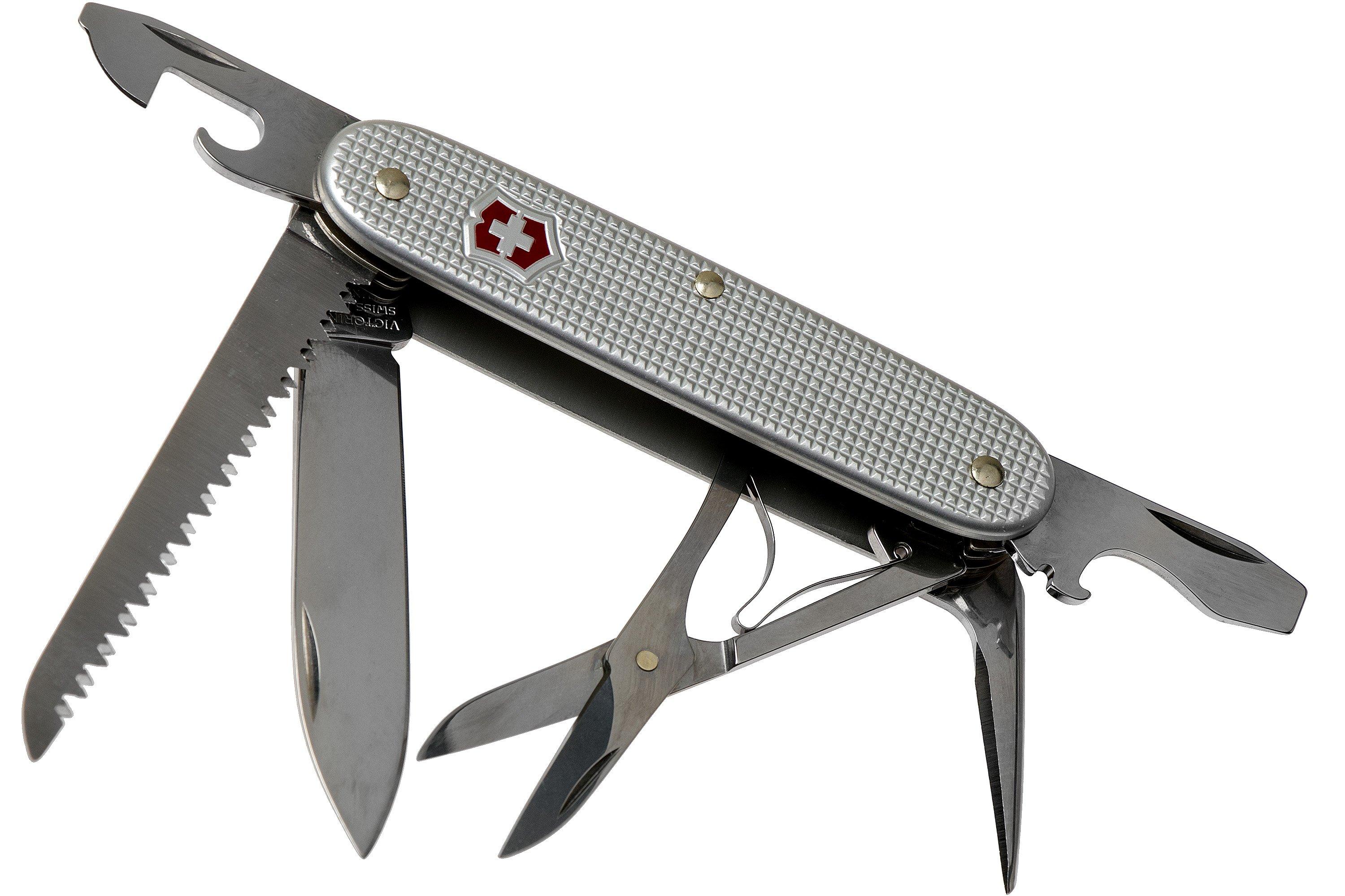  Victorinox Farmer Alox - Cuchillo suizo del ejército, cuchillo  de bolsillo multifunción de fabricación suiza con hoja grande,  destornillador, abrelatas y pelacables, 10 funciones : Todo lo demás