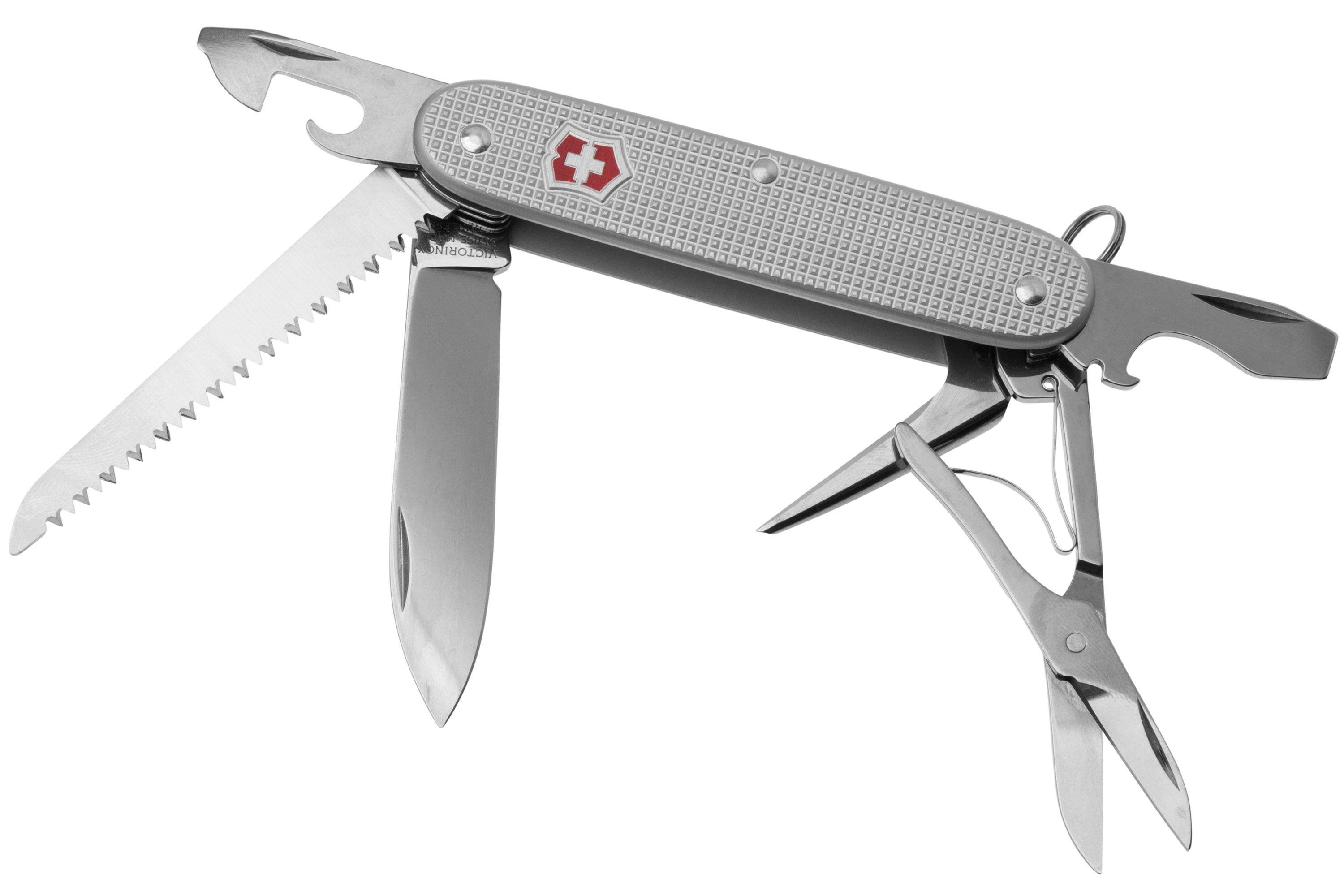  Victorinox Farmer Alox - Cuchillo suizo del ejército, cuchillo  de bolsillo multifunción de fabricación suiza con hoja grande,  destornillador, abrelatas y pelacables, 10 funciones : Todo lo demás