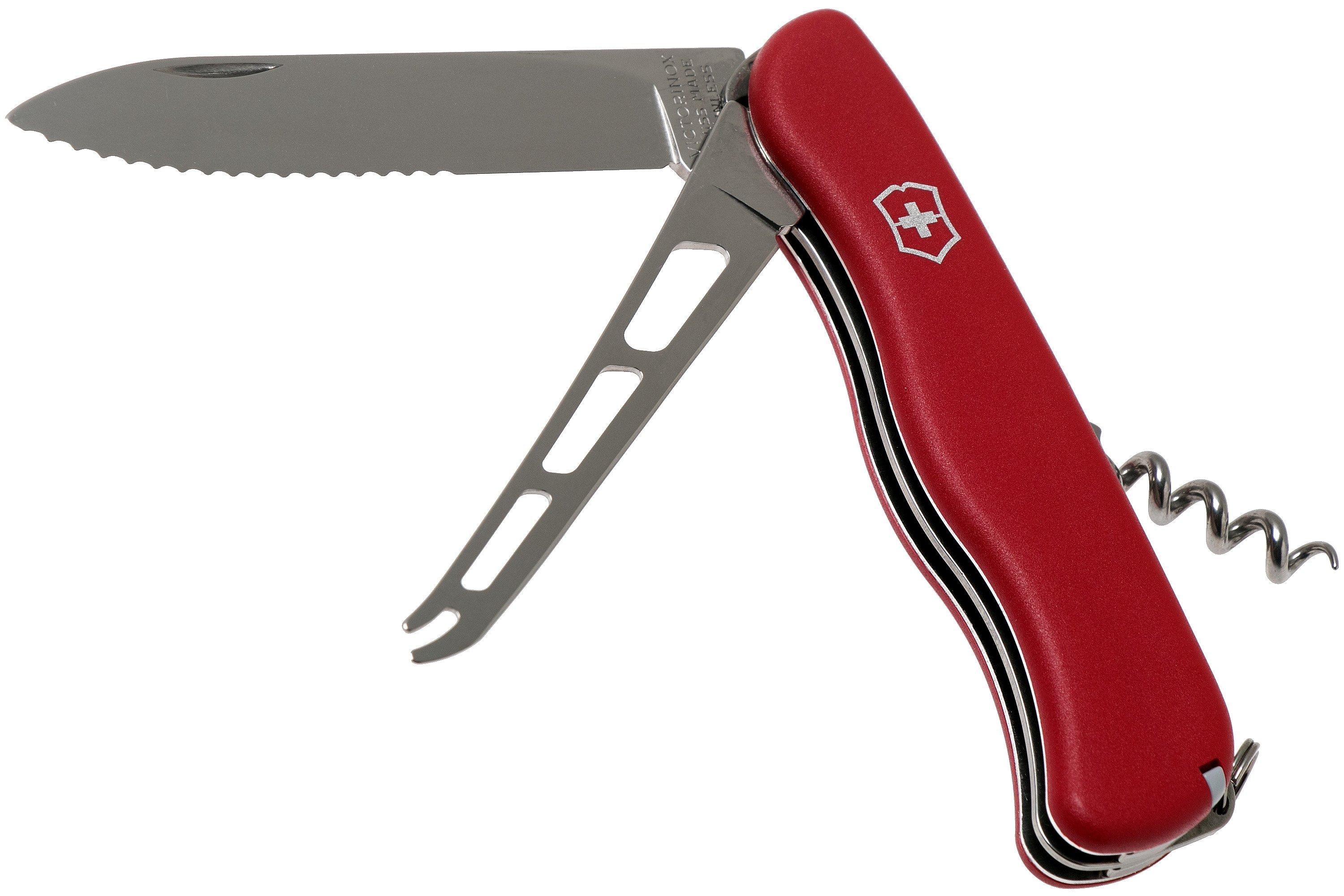 Victorinox double outlet handle cheese knife