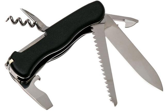 Victorinox Forester black Swiss pocket knife Advantageously