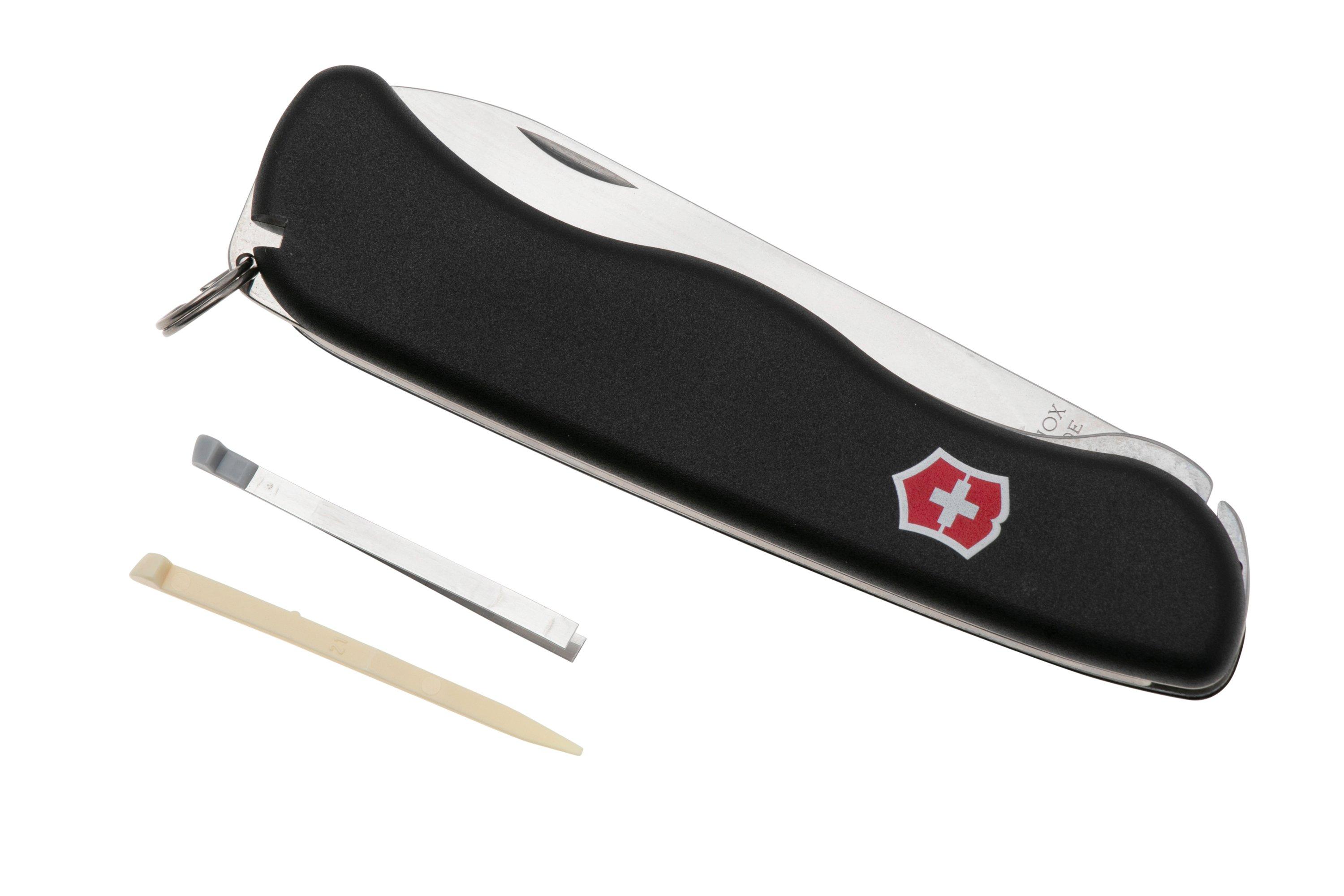 Navaja De Bolsillo Victorinox Sentinel Bloqueable 0.8413.3 Color Negro