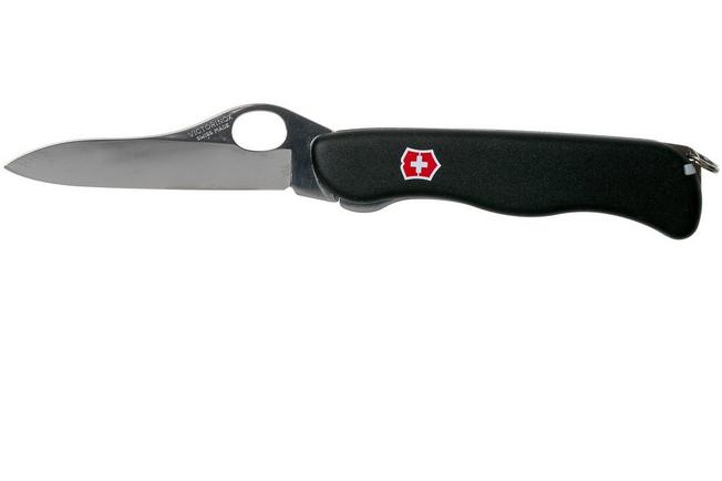 Victorinox Sentinel One Hand Clip Black 0.8416.M3 pocket knife Advantageously shopping at Knivesandtools