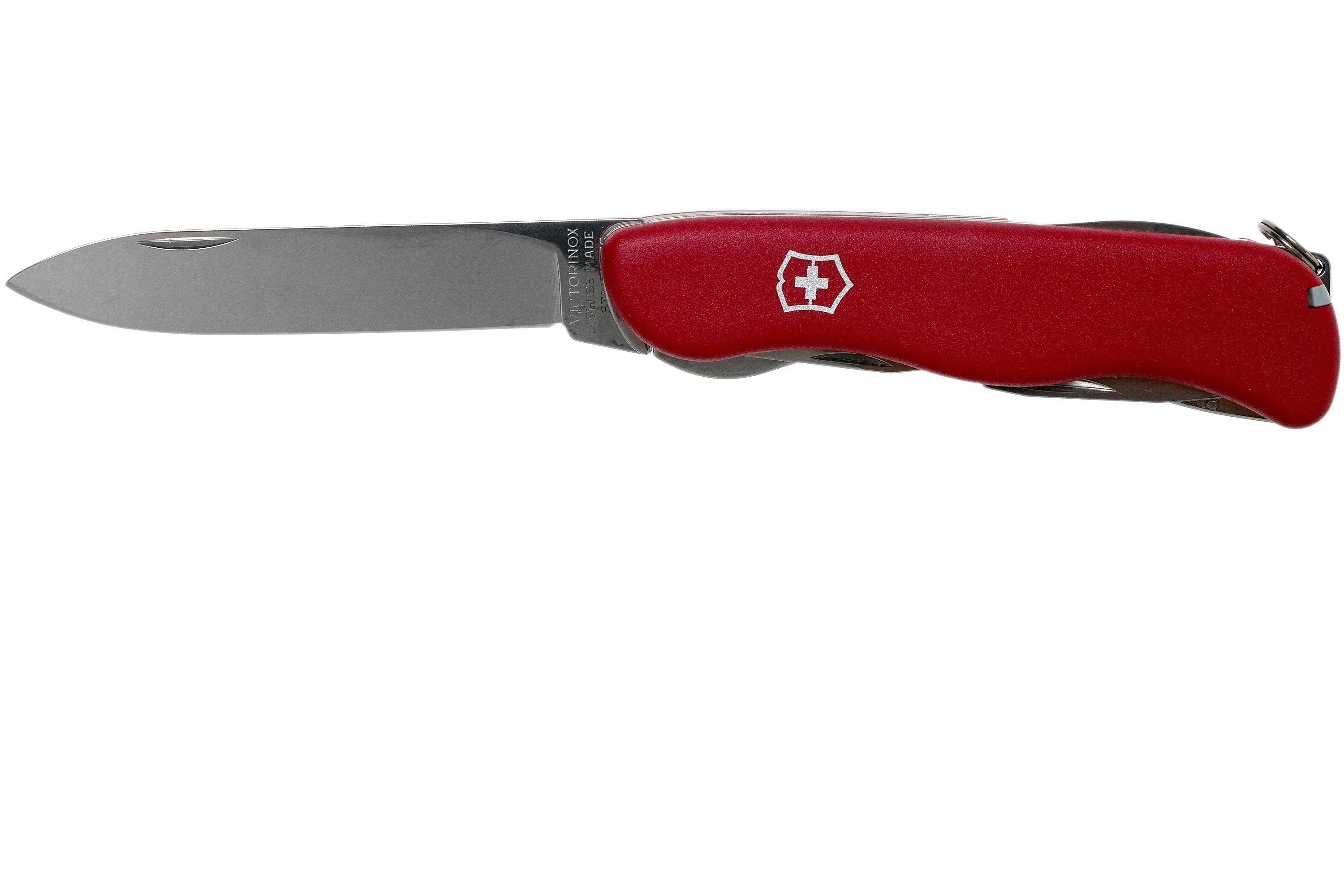 Victorinox Floral knife Left-handed 3.9450.B1 red