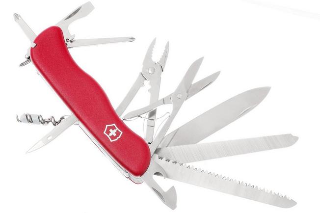 Victorinox Workchamp rouge 0.9064 couteau suisse Achetez a prix avantageux chez knivesandtools.be