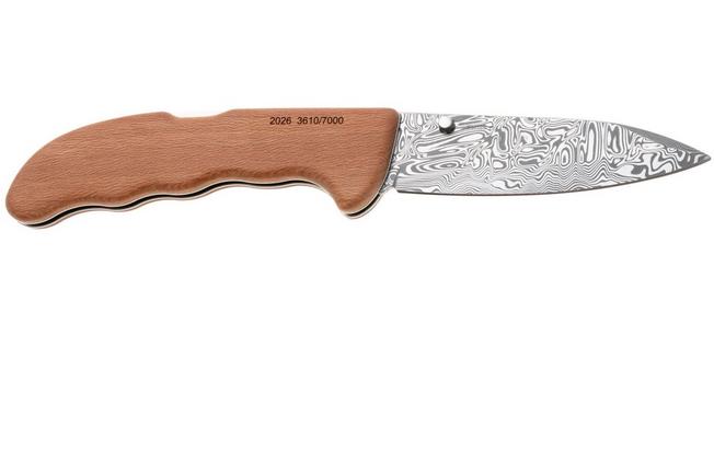 Afbeelding voor Victorinox Evoke 0.9410.J26 Wood, Damasteel Damast, Limited Edition 2026, zakmes