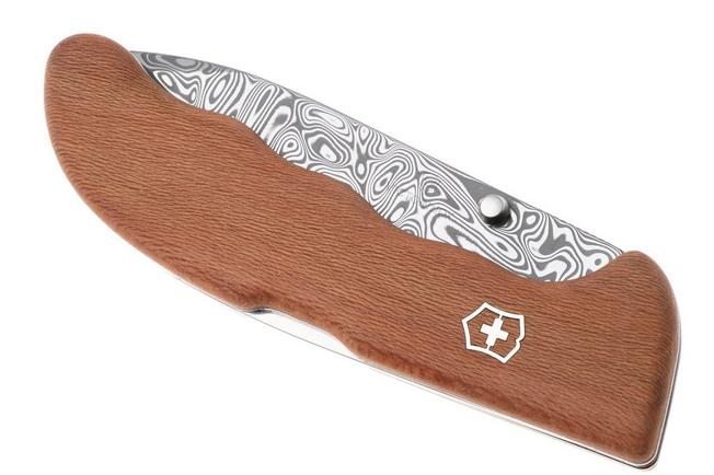 Afbeelding voor Victorinox Evoke 0.9410.J26 Wood, Damasteel Damast, Limited Edition 2026, zakmes