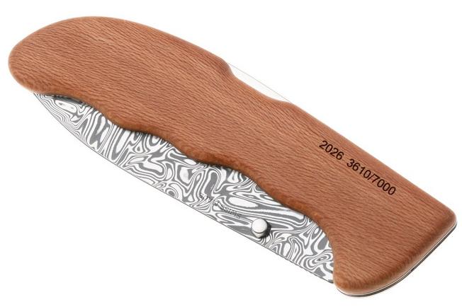 Afbeelding voor Victorinox Evoke 0.9410.J26 Wood, Damasteel Damast, Limited Edition 2026, zakmes