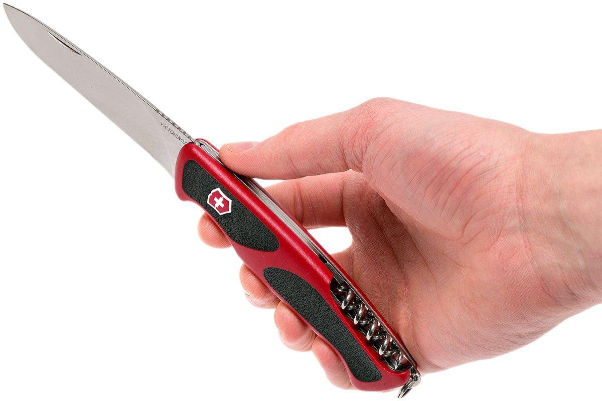 CORTAPLUMA VICTORINOX RANGER GRIP 52 ROJO/NEGRO #0.9523.C