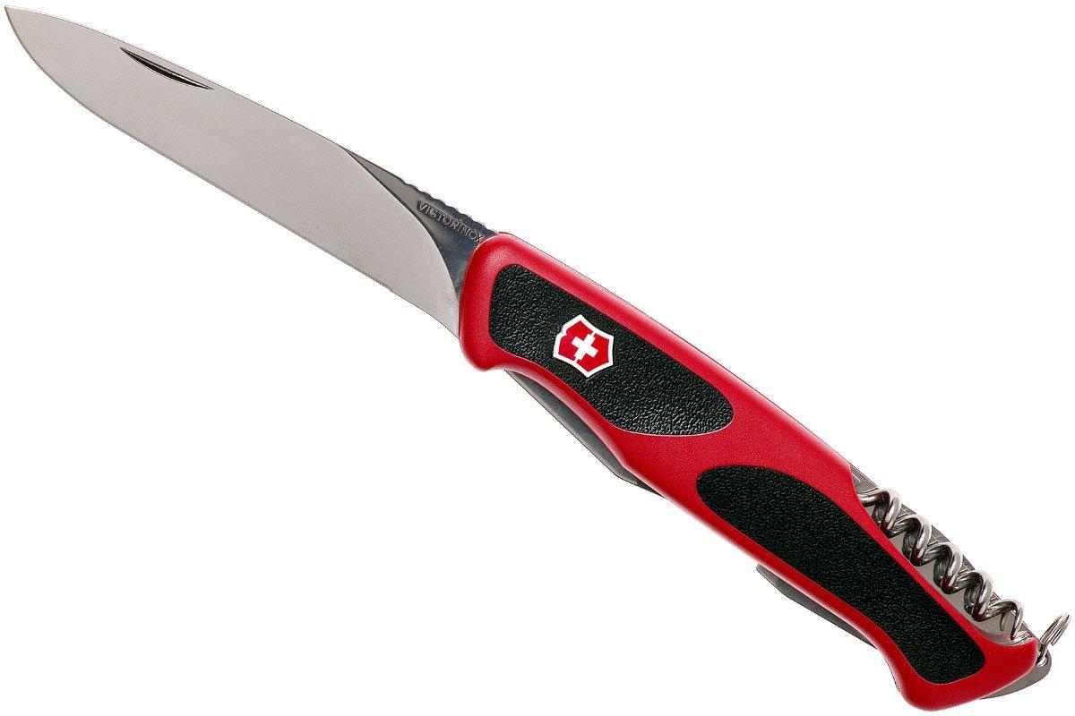 Victorinox Ranger Grip 55 Red and Black Folding Knife