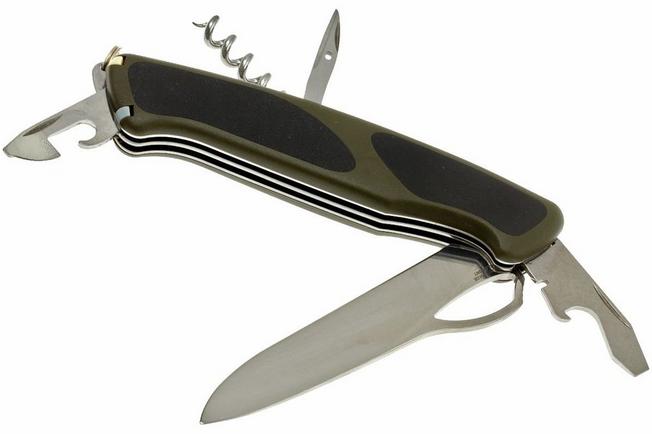 Victorinox Ranger Grip 61 Knife - Olive Drab/Black — AirsoftEire