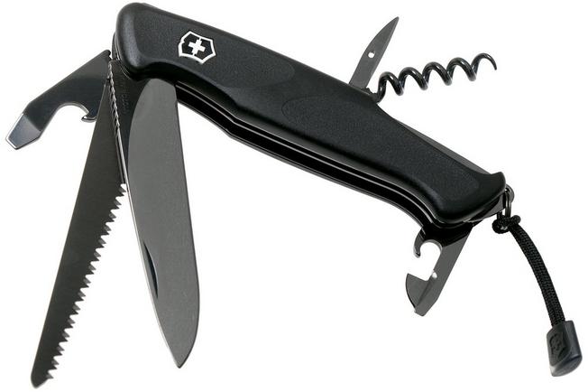 Coltellino Svizzero Victorinox RangerGrip 55 Onyx