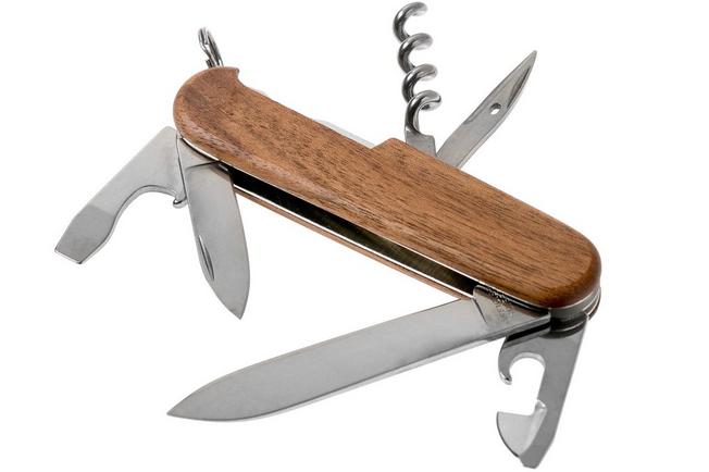 Wooden swiss clearance army knife