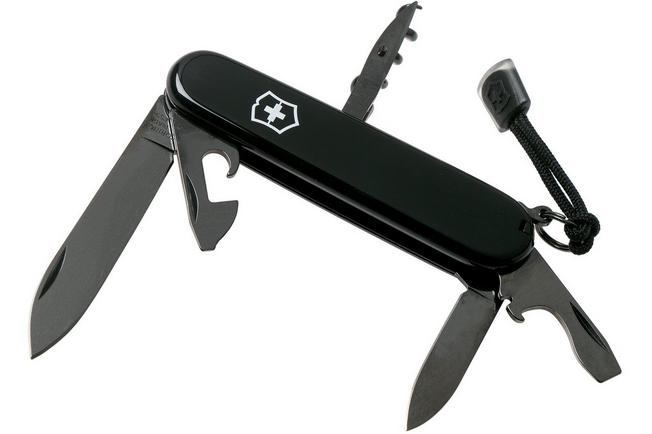 Make an effort Daytime Authentication Victorinox Spartan Onyx Black 1.3603.31P Swiss pocket knife |  Advantageously shopping at Knivesandtools.com
