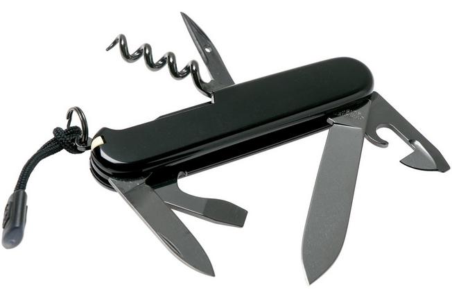 Victorinox Spartan, Swiss pocket knife, black  Advantageously shopping at