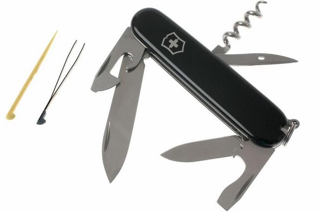 Navaja VICTORINOX SPARTAN BLACK 1.3603.3 : El Señuelo, tienda de pesca