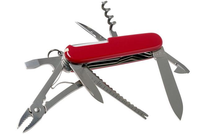 Swiss army shop knife angler