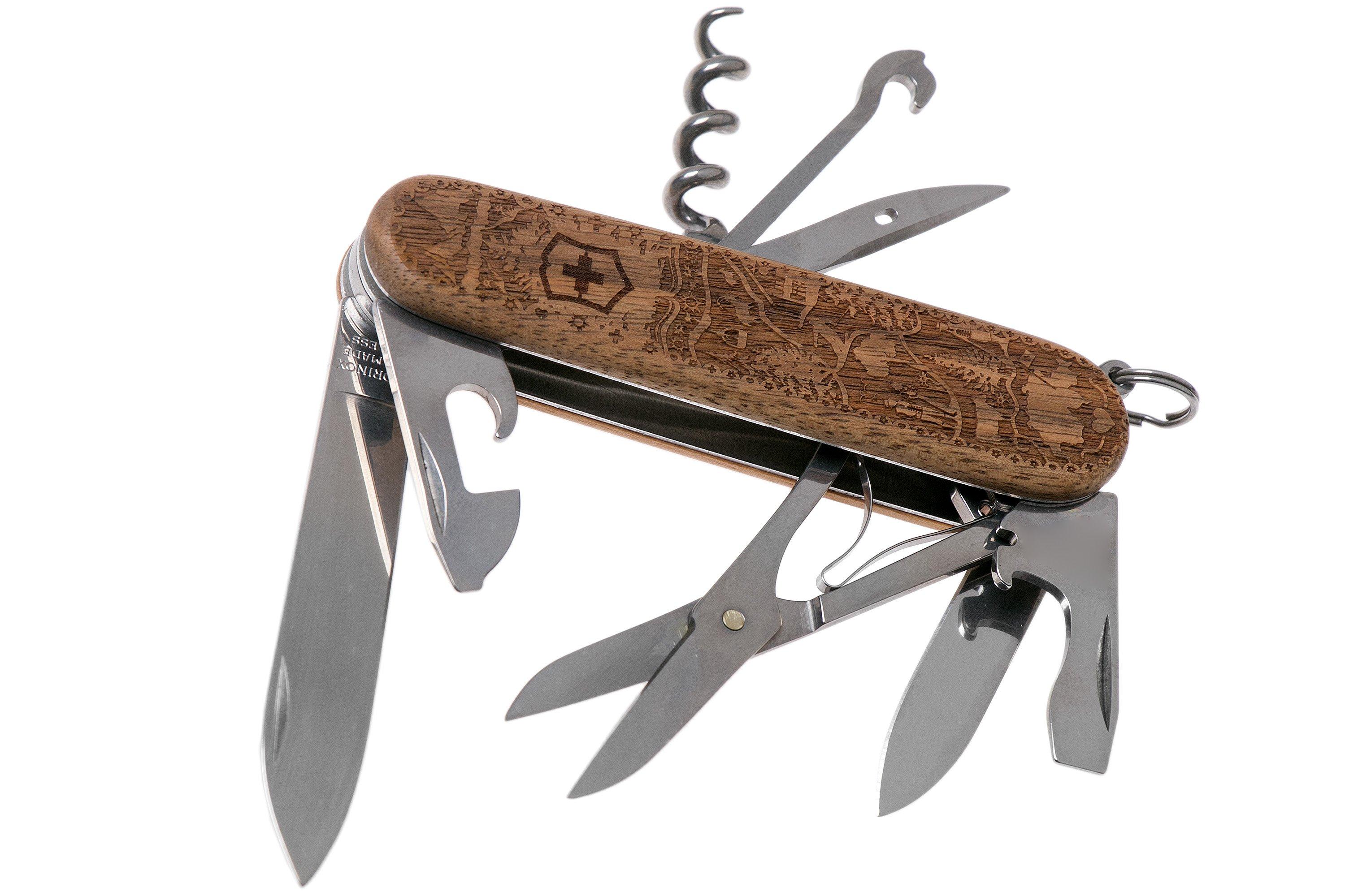 Victorinox Climber Wood Swiss Spirit 1.3701.63L21 Special Edition 2021 Swiss pocket knife Advantageously shopping at Knivesandtools