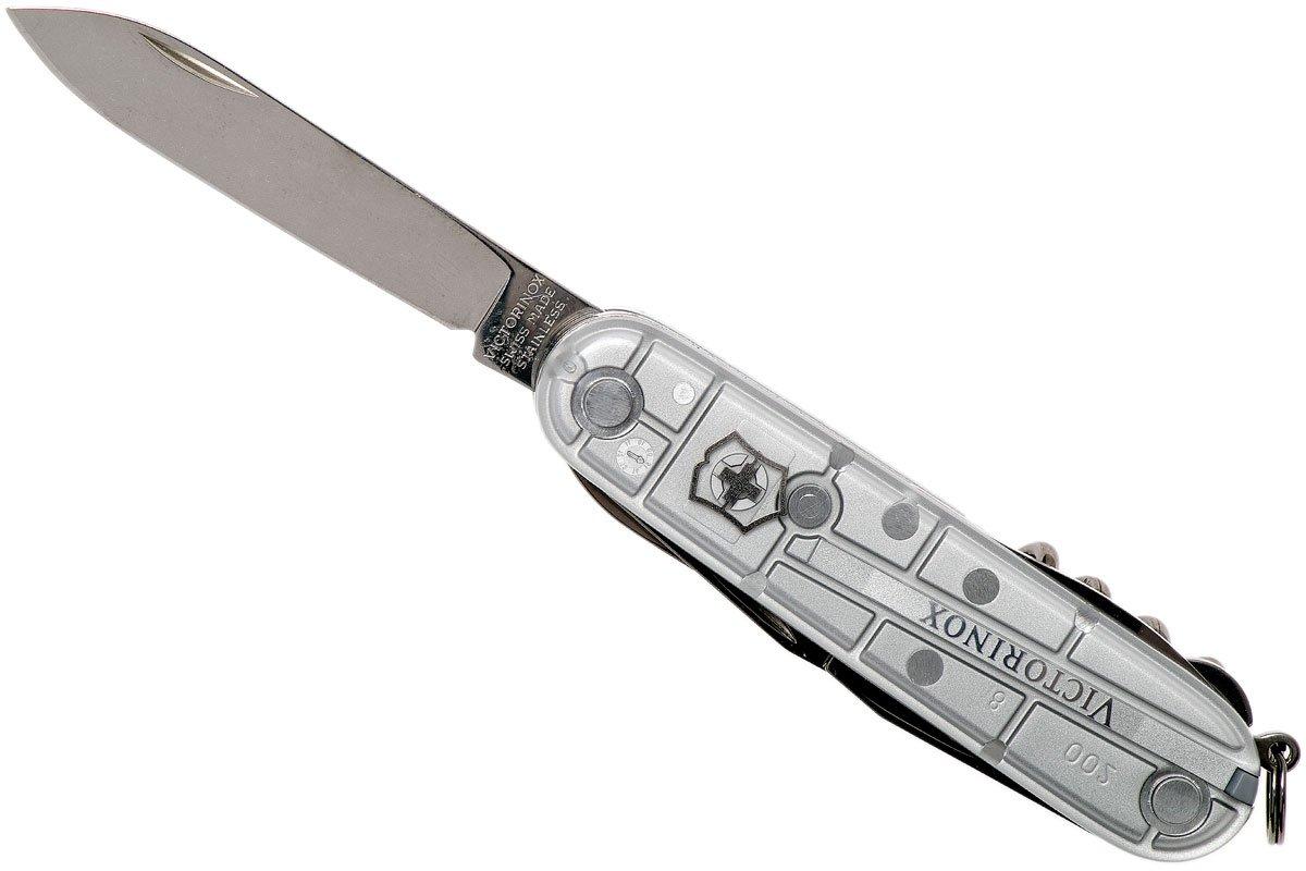 Victorinox Swiss Army Knife 91mm Climber Silver Tech Pocket Tools 1.3703.T7