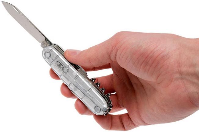 Victorinox Swiss Army Knife 91mm Climber Silver Tech Pocket Tools 1.3703.T7