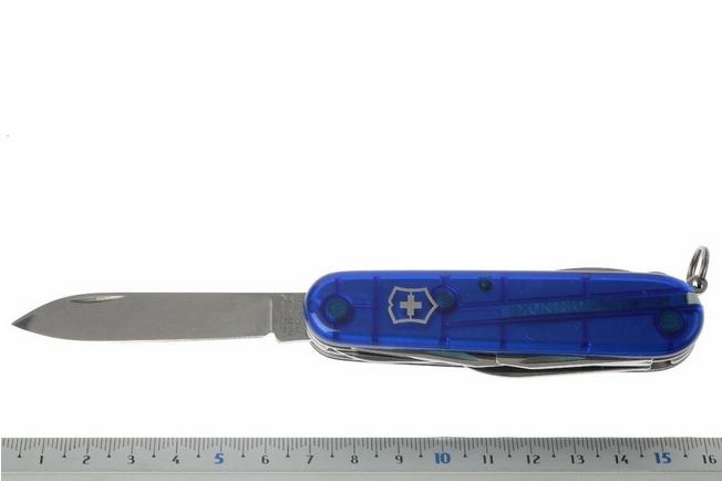 Victorinox Climber transparent blue Advantageously shopping at