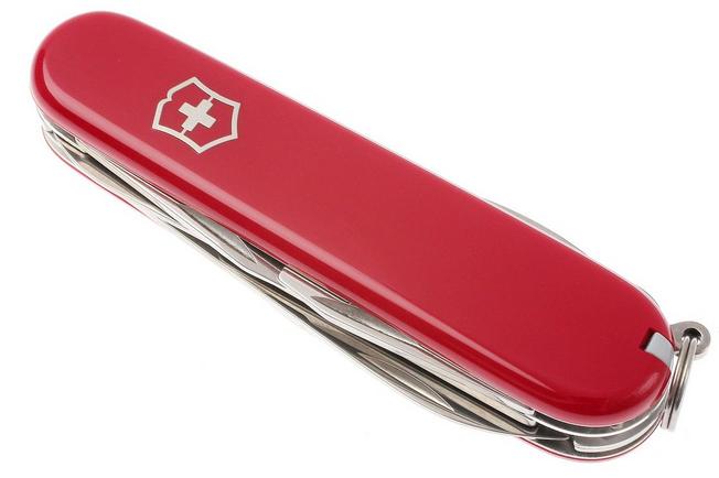 Navaja Suiza Multiusos VICTORINOX CLIMBER Roja Translúcida