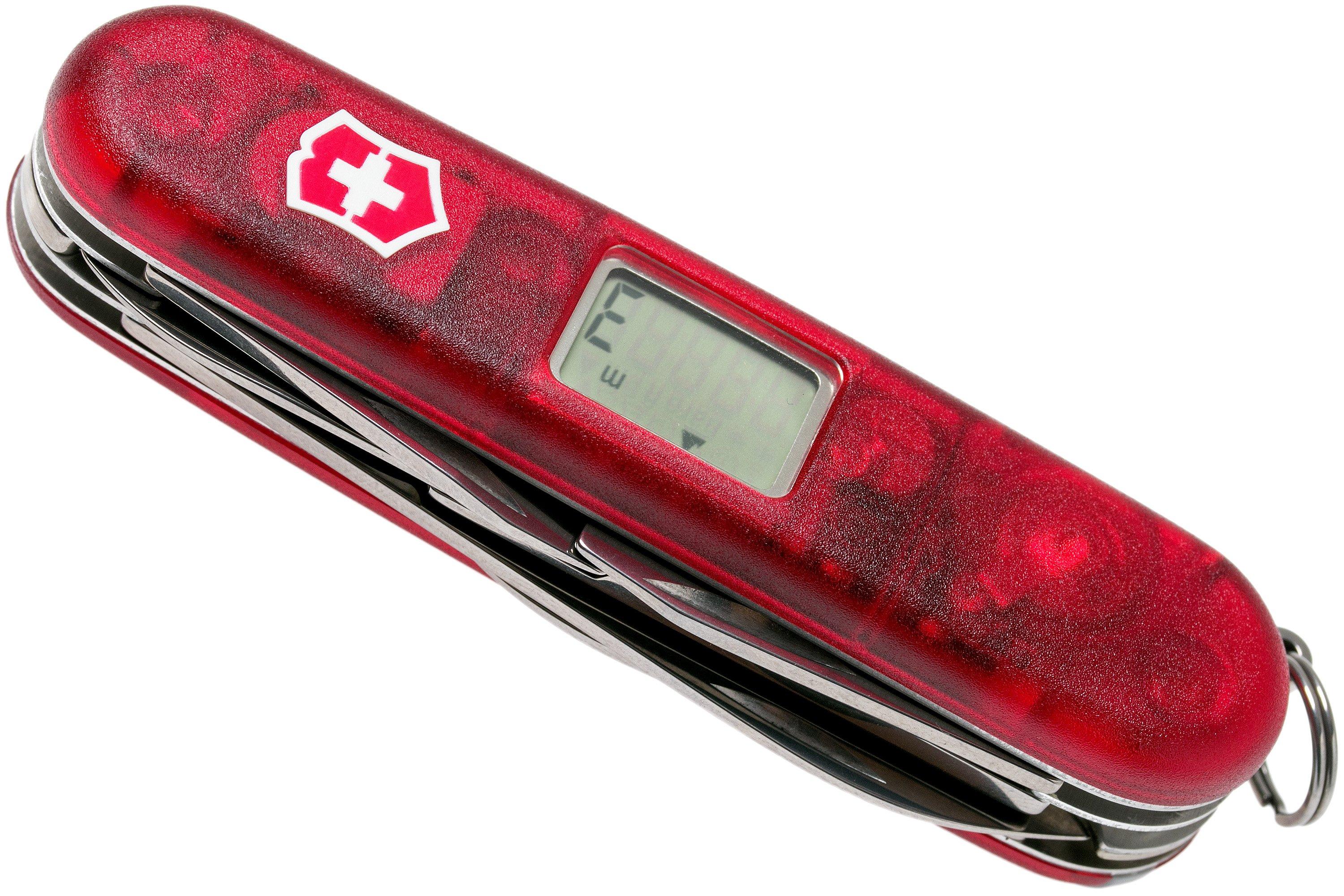 Victorinox Traveller translucent red 1.3705.AVT Swiss pocket knife