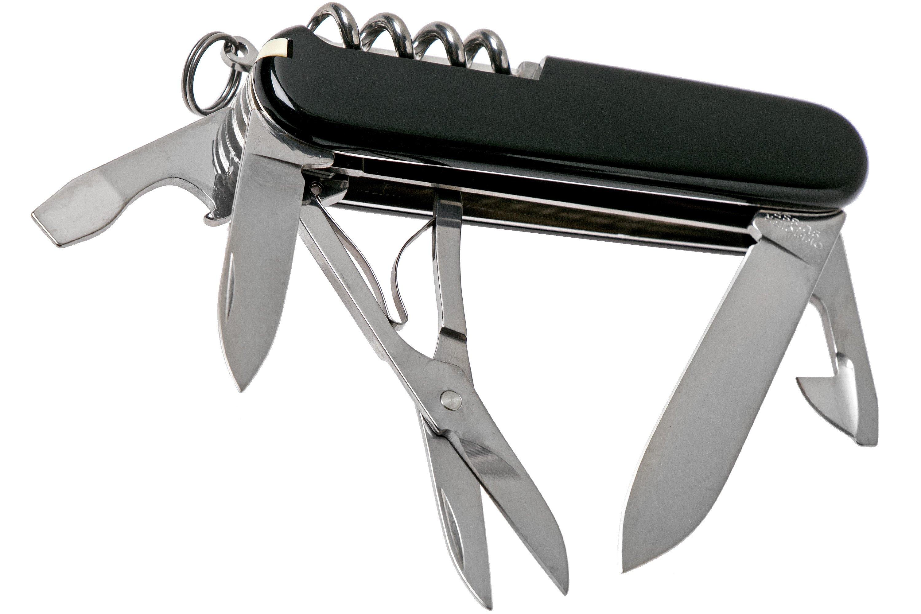 Victorinox Huntsman Black Swiss Army Knife For Sale