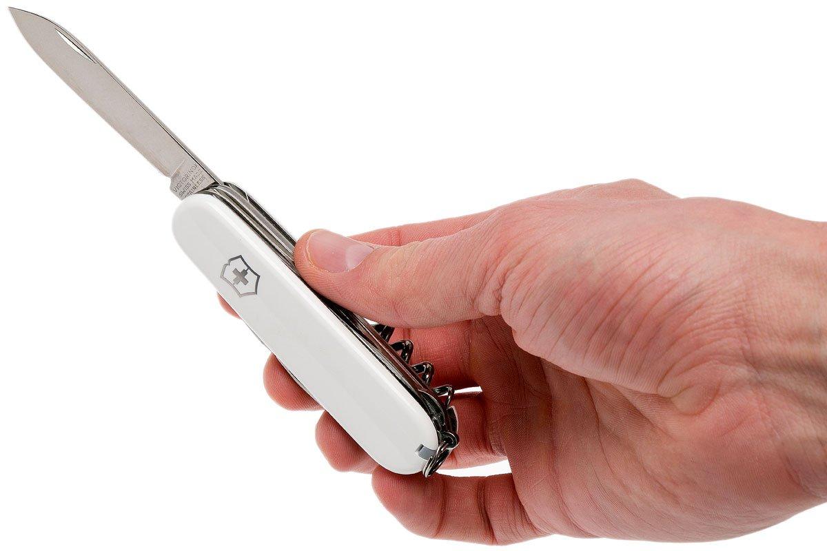 Victorinox Huntsman Swiss pocket knife white Advantageously