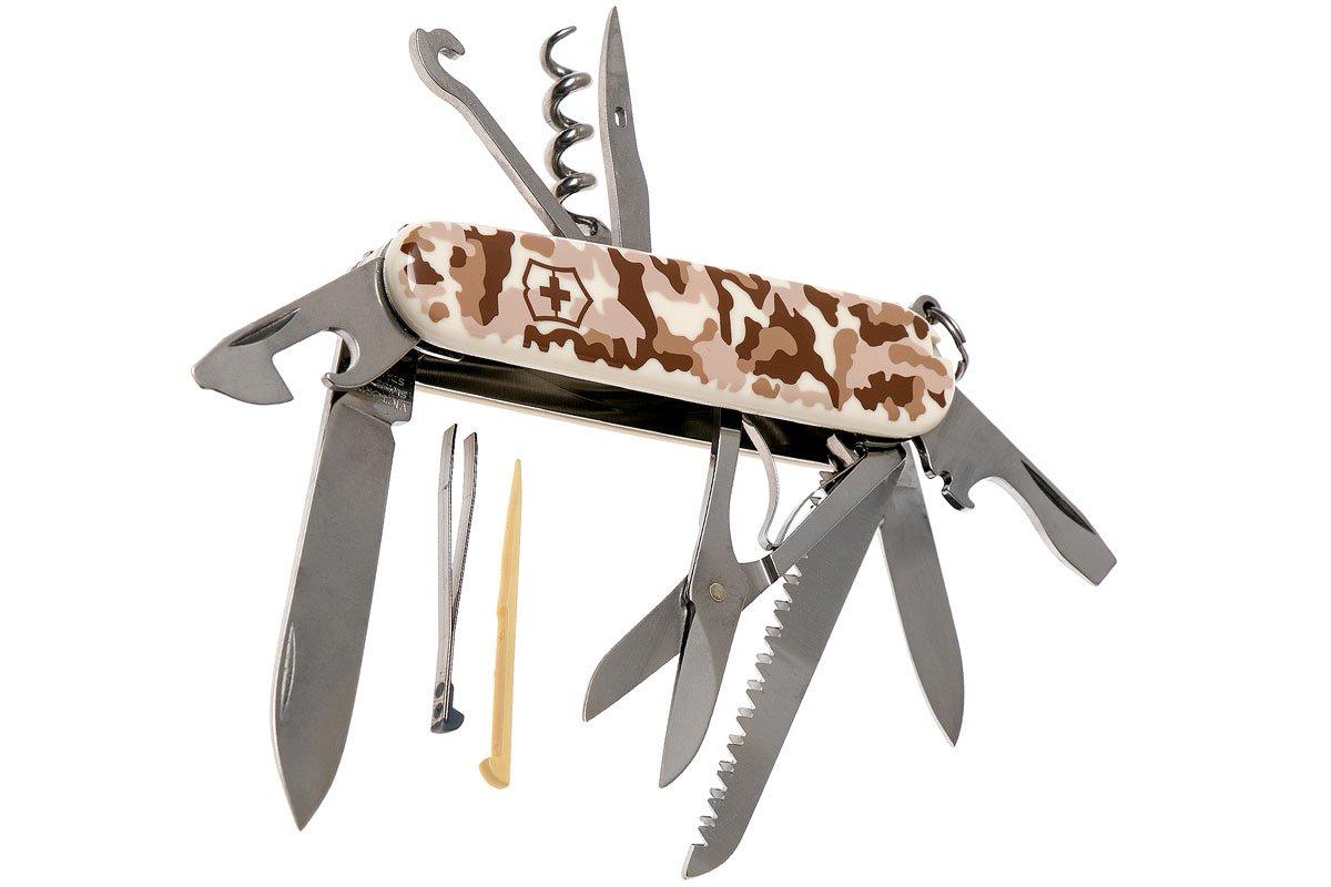 Victorinox Huntsman Swiss pocket knife Desert Camouflage Advantageously shopping at Knivesandtools