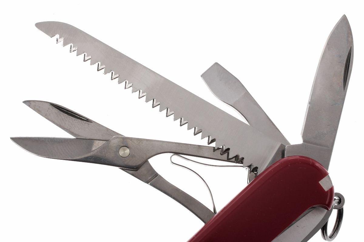 Victorinox Huntsman 1.3713 Red, Swiss Army Knife Advantageously