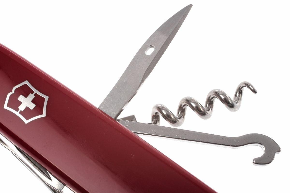 Victorinox Huntsman Swiss Army Knife, 3.5 Closed, Red Scales - 1.3713 –  Knife Depot